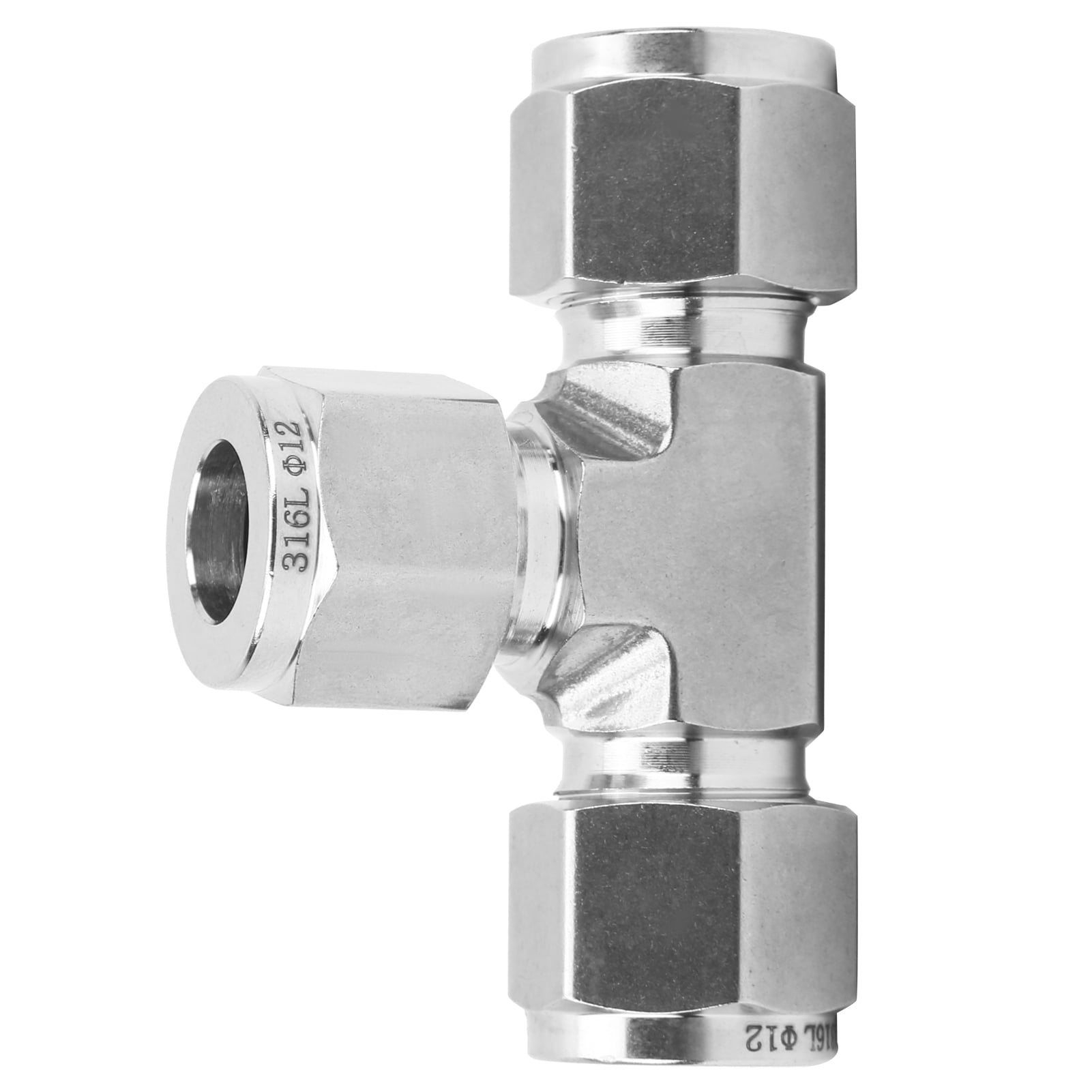 Compression Ferrule Connector Ф3 No Welding Good Sealing for 0.Impa-15Mpa ≤450℃ SS‑600‑3 Petroleum Exploration Double Ferrule Connection Tee Connector Compression Ferrule Connector Ф3 No Welding Good Sealing for 0.Impa-15Mpa ≤450℃ SS‑600‑3 Petroleum Exploration Double Ferrule Connection Tee Connector