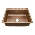 thumbnail image 2 of Sinkology Rosa Single Bowl 25'' L x 22'' W Drop-In Kitchen Sink, 2 of 2