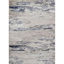 Momeni Contemporary Rectangle Area Rug, Blue, 2' X 3'