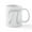 White, variant on CafePress - Pi Symbol W/ Numbers Mug - 11 oz Ceramic Mug - Novelty Coffee Tea Cup