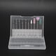 thumbnail image 2 of Accesorio para pulidor de uñas, 10 piezas, cabezal de pulido de uñas, cabezal de pulido de uñas de aleación, claridad notable, 2 of 8