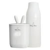 Baby's Brew Portable Bottle Warmer, Travel Baby Bottle Warmer, (Warmer Set) White