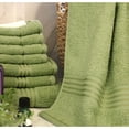 thumbnail image 4 of Hurbane Home 100% Cotton Luxury Bath Towel Set for Bathroom - 8 Piece - Sage Green, 4 of 8