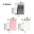 thumbnail image 2 of Graflsoa Pink Nail Art Brush Set with 23 Pieces, Nylon Fiber & Wood Handles, Multi-Color Options for Creative Nail Designs, 2 of 6