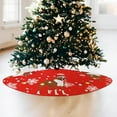 thumbnail image 5 of Christmas Tree Skirt Red Tree Skirts Boxer Xmas Tree Skirt Tree Mat 48 Inch Dog Winter Christmas Decorations for Home, 5 of 6