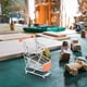 thumbnail image 3 of Mini carrito de compras de juguete para niños | Juguete de supermercado de juguete con bloques de madera giratorios de 360 grados | Juguete educativo de rol para niños pequeños, 3 of 4