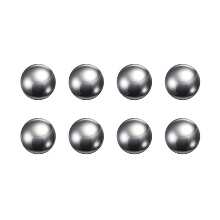 Uxcell Precision Balls 5/8" Diameter 316L Stainless Steel for Bearings 8 Pack