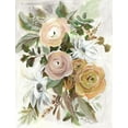 thumbnail image 2 of Talent, Kelley 19x24 White Modern Wood Framed Museum Art Print Titled - Golden Garden Flowers, 2 of 4