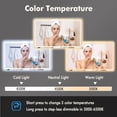 thumbnail image 4 of Eastvita 60 in x 36 in LED Bathroom Mirror with Dimmable Lights/Anti - Fog/Backlit + Front Lit/Smart Vanity Mirror with Memory Function/Shatter - Proof (Horizontal/Vertical), 4 of 6