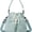 Cyan, variant on Fashion Shoulder Crossbody Bag for Women, Adjustable Drawstring Bucket Bag Nylon Tote Satchel Handbags Purse for Commuting