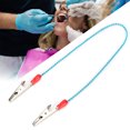 thumbnail image 4 of Babero Dental Con Clip, Servilletero, Cadena de Bolas de Acero Flexible, Conjunto de Suministros para Dentista, 4 of 7