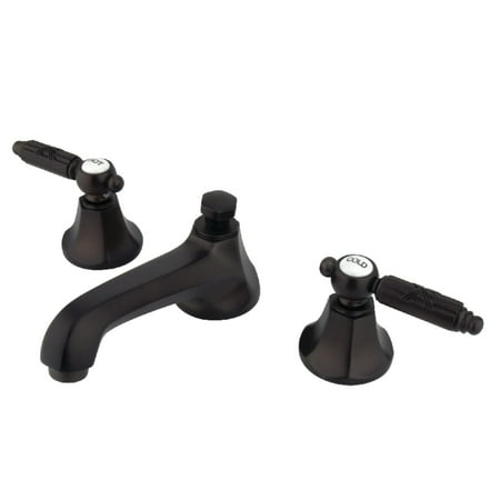 Kingston Brass Georgian 8 in. Widespread Bathroom Faucet Oil Rubbed Bronze Oil Rubbed