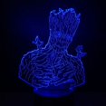 thumbnail image 1 of Luz nocturna LED 3D Galaxys Gardians Babys Groots I Am Groots, 1 of 3