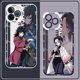 thumbnail image 2 of Case For iPhone 14 13 11 12 Pro Max Mini X R XS 6 6s 7 8 Plus SE2 SE3 Nime Demon Slayer Tokitou Muichirou Shockproof Clear Soft Tp U, 2 of 4