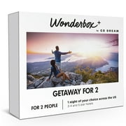 Wonderbox - Experience Gift - Getaway for 2 - 1 Night in a 3-4 and 5-Star Hotels