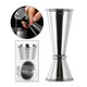 thumbnail image 1 of cóctel de material acero inoxidable cóctel con Mezc de vertido Barware Mezc de bebidas de doble cabeza para Martini Pteado 15 30 perfecl batidor de coctéles, 1 of 8