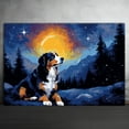 thumbnail image 2 of Bernese Mountain Canvas Unframed Colofull Inspired bedroom decor - Dog Pet Family Animal Friend Peace Oil Painting Art Print Canvas Wall Décor, 2 of 4
