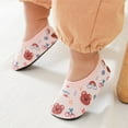 thumbnail image 4 of Toddler Shoes Spring Summer Kids Cartoon Bear Mesh Soft Sole Non Floor Socks Shoes Toddler Girl Sneakers Pink 12 Months-15 Months, 4 of 4