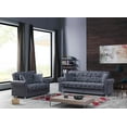 thumbnail image 5 of Ottomanson Convertible Sleeper Loveseat with Hidden Storage, Firm Seating, Gray, 5 of 7