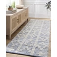 thumbnail image 7 of Hauteloom Suna Living Room, Bedroom Area Rug - Global - High Pile - Blue, Gray - 8' x 10', 7 of 7