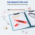 thumbnail image 6 of Avery Hi-Liter, Desk-Style, Fluorescent Orange, 12 Count (24050), 6 of 9