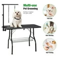 thumbnail image 4 of Urban Deco Pet Grooming Arm with Clamp Innovative Portable Two Grooming Arms - 33.5 inch Height Adjustable,Dog Grooming Loop and No Sit Haunch Holder for Large and Small Dogs,Cats, 4 of 9