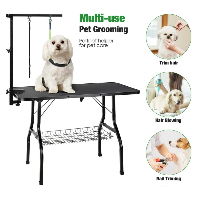 Grooming arm for small dogs hot sale