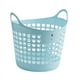 thumbnail image 4 of Cesta de ropa sucia de gran capacidad Cesta de ropa sucia portátil para el hogar Cesta de almacenamiento de ropa sucia para el baño Cesta de lavandería de plástico para el baño, 4 of 6