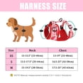 thumbnail image 5 of Pet Artist Cute Printing Pet Harness for Dogs Small Medium Pet Vest Adjustable Chest Strap, 5 of 15