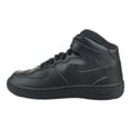 thumbnail image 4 of Little Kid's Nike Force 1 Mid Black/Black (314196 004) - 1.5, 4 of 6