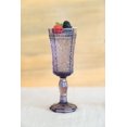 thumbnail image 2 of 10 Strawberry Street Vatican 4 oz Champagne Flute, Set of 6, Amethyst Glass, 2 of 6