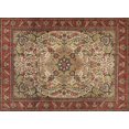 thumbnail image 1 of Ahgly Company Machine Washable Indoor Rectangle Traditional Saffron Red Area Rugs, 5' x 7', 1 of 7