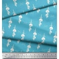 thumbnail image 2 of Soimoi Rayon Fabric Sword,Crossbone & Skull Halloween Decor Fabric Printed Yard 42 Inch Wide, 2 of 3