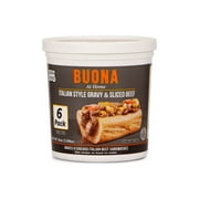 Buona Italian Beef Tub, 51 oz, Packed Meals, (Frozen)