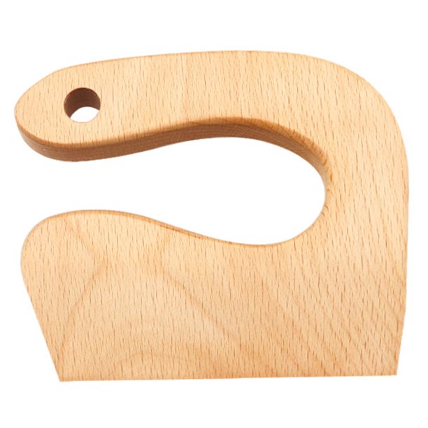 Cuchillo de madera para niños cuchillo de cocina cuchillo de corte ergonómico y seguro herramienta de cocina para niños