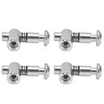 thumbnail image 2 of Connector, Inner Connection M4 Central Connectors Anchor Type Fixed EU Standard 4040 Carbon Steel Galvanized  For Aluminium, 2 of 8