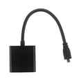 thumbnail image 2 of Cable adaptador convertidor de video 1080P con cable USB de audio para cámara, negro, 2 of 5