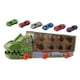 thumbnail image 3 of Vehículos de transporte de juguete, pista de carreras de dinosaurios, regalos creativos, juego de transportador de camión, juegos de vehículos de, 3 of 9