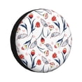 thumbnail image 1 of Fotbe Tulips Flowers Funda de Llanta de Repuesto con Estampado, Engrosada, Ajuste Universal para Jeep, Remolque, RV, SUV, Camión-16 inch, 1 of 6