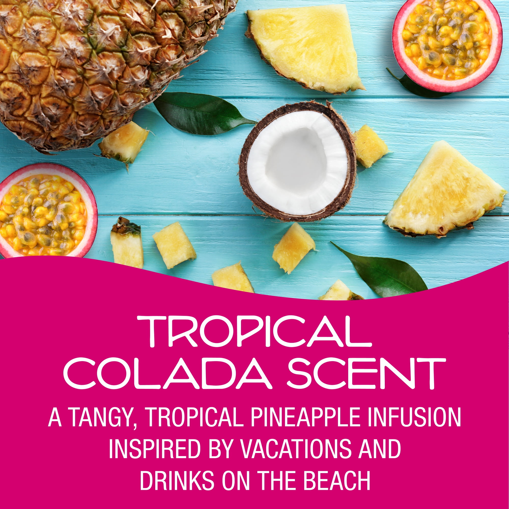California Scents Novelty Sun Spinner Car Air Freshener Vent Clip, Tropical Colada Scent
