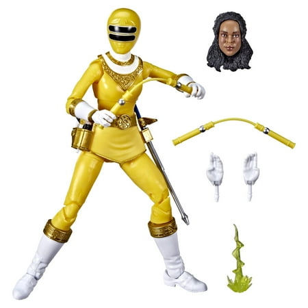 UPC: 0195166135342 | Power Rangers Lightning Collection Zeo Yellow Ranger Action Figure