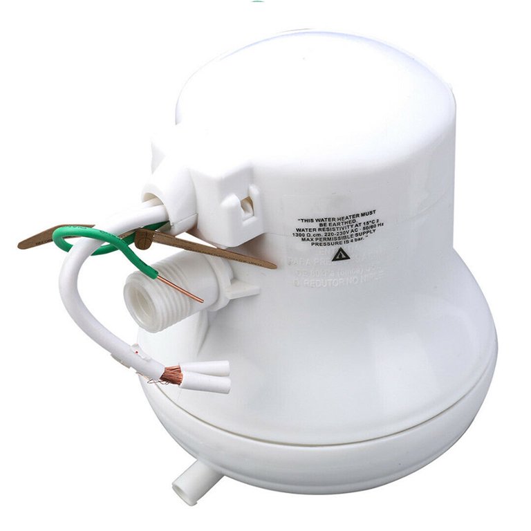 Automatic Instant Electric Shower Head 5400W 110V Instant Water Heater  5.7ft Hose Bracket, 25A - Walmart.com