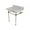 Carrara Marble / Brushed Brass, variant on Kingston Brass Templeton 30 inch Carrara Marble Vanity Sink Top with Acrylic Legs, 3-Hole, White and Brushed Brass