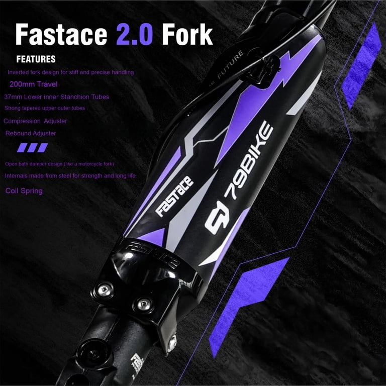 79BIKE-Falcon Pro 52MPH 410NM 10000W 72V 35AH peak Electric Off