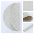 thumbnail image 2 of Unique Bargains Set of 6 Round Placemats for Kitchen Dining Table Decor Beige, 2 of 7