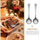 thumbnail image 5 of Stainless Steel Soup Slotted Serving Spoon Set - 2pcs, 5 of 5