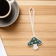 thumbnail image 4 of PTOOTP 6-Pack PU Mushroom Charm Keychains for Car, Bag, Backpack Accessories, 4 of 8