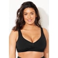 thumbnail image 5 of Swimsuits for All Women's Twist Front Bikini Top, 5 of 6