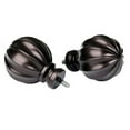 thumbnail image 6 of UTOPIA ALLEY Wall Mounted 3/4 Inch Curtain Rod - Curtain Rods For Windows 86 to 120 Inch, Adjustable Drapery Rods, Oil rubbed bronze Curtain Rods, Bedroom & Living Room Decorative Curtain Rods, 6 of 9