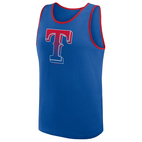 Men's Logo Athletic Royal Texas Rangers Unmatched Success Tank Top